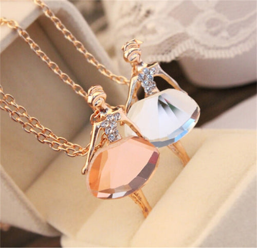 Ballet Girl Necklace