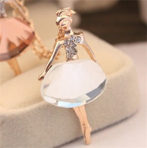Ballet Girl Necklace
