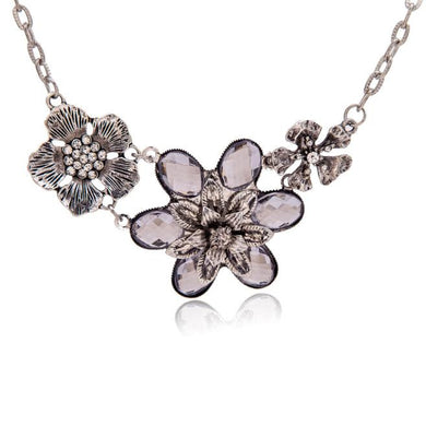 Flower Charm Choker
