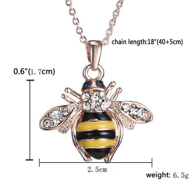 Bee Rose Pendant