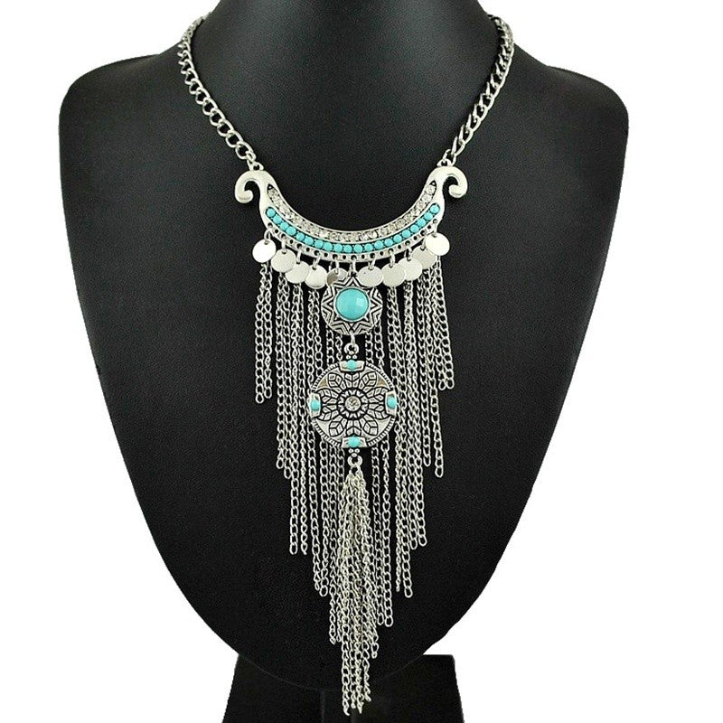 Silver Coin Necklace
